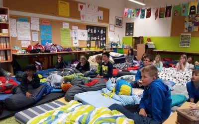 Wikinger-Lesenacht in Klasse 3